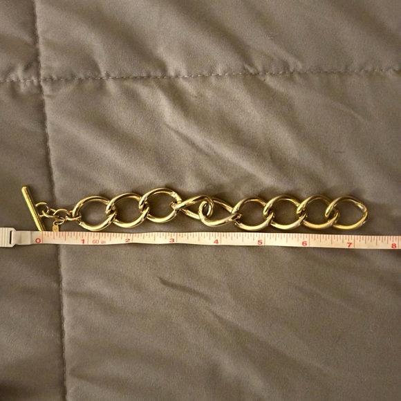 Vintage Monet Chucky Link Bracelet - Picture 4 of 4